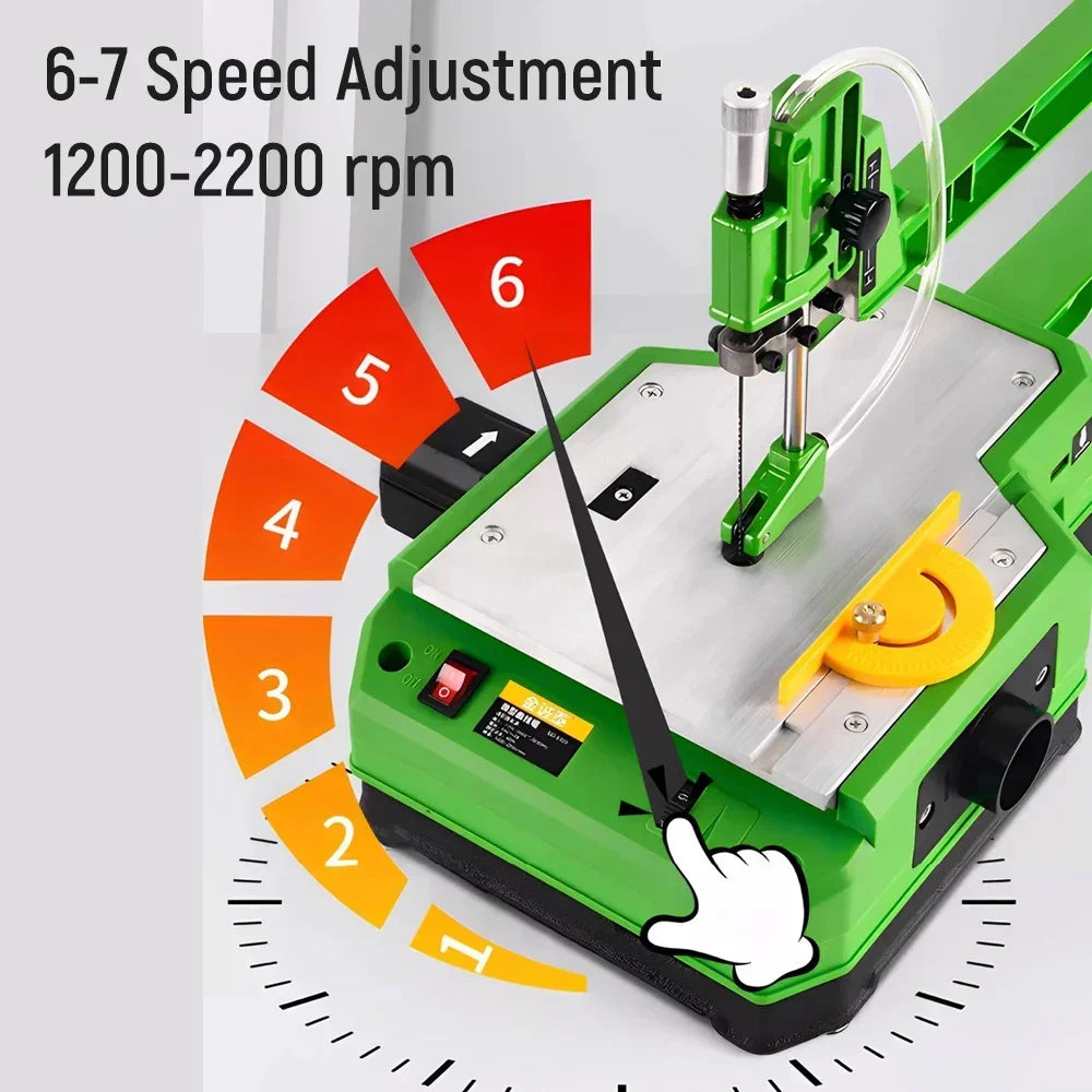 Desktop Curve Saw Desktop Scroll Saw for Precise Curve Cutting Table-mounted Curve Cutting Saw Jigsaw Table Saw Bench Curve Saw
