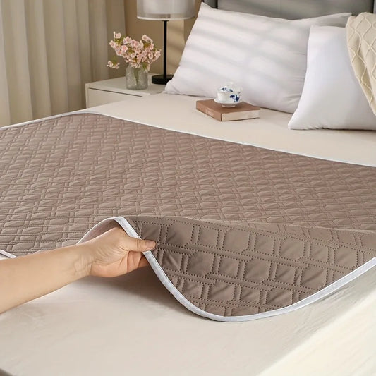 Washable Waterproof Bed Pad, Reusable Mattress Mat