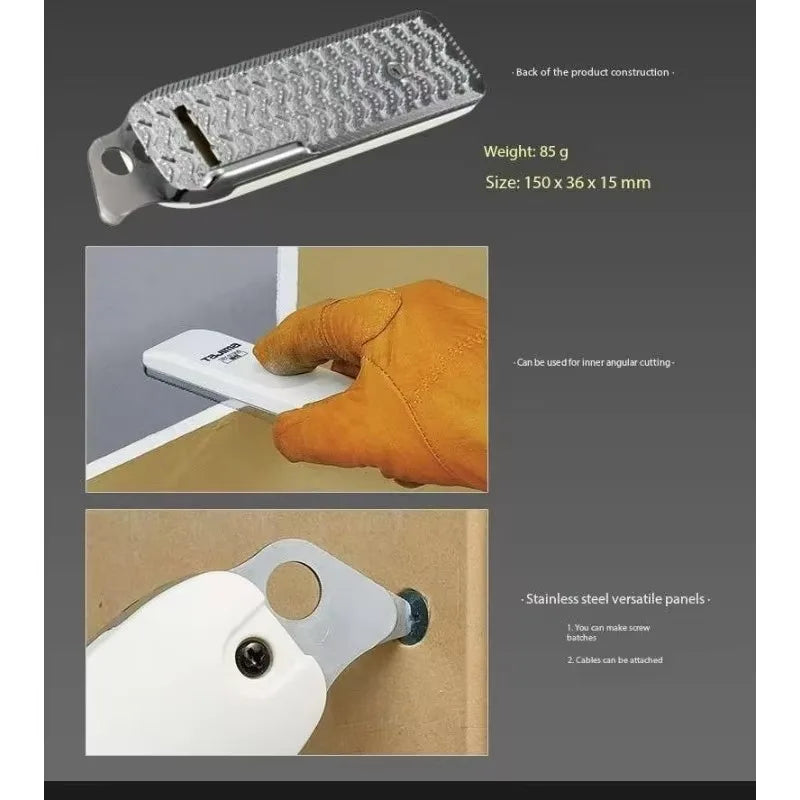 TAJIMA 1109 SERIES Plasterboard file Medium/fine toothed single face hand plane flat file Woodworking tools TBY-S130C/TBY-S130S