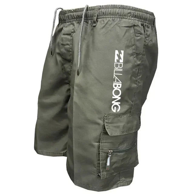 Men's Multi-Pocket Running Shorts — Loose Casual Sports & Basketball Shorts