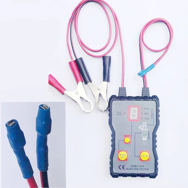 4-in-1 Car Fuel Injector Tester 4 Pluse Modes Fuel Pressure System Diagnostic Testing Tool Car Injector Cleaner Controller