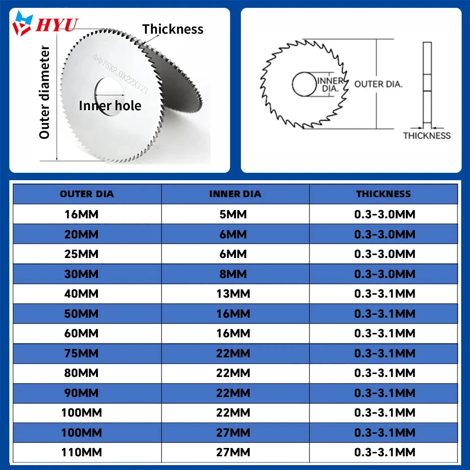 Tungsten Steel milling blade solid carbide circular saw blade blade milling cutter