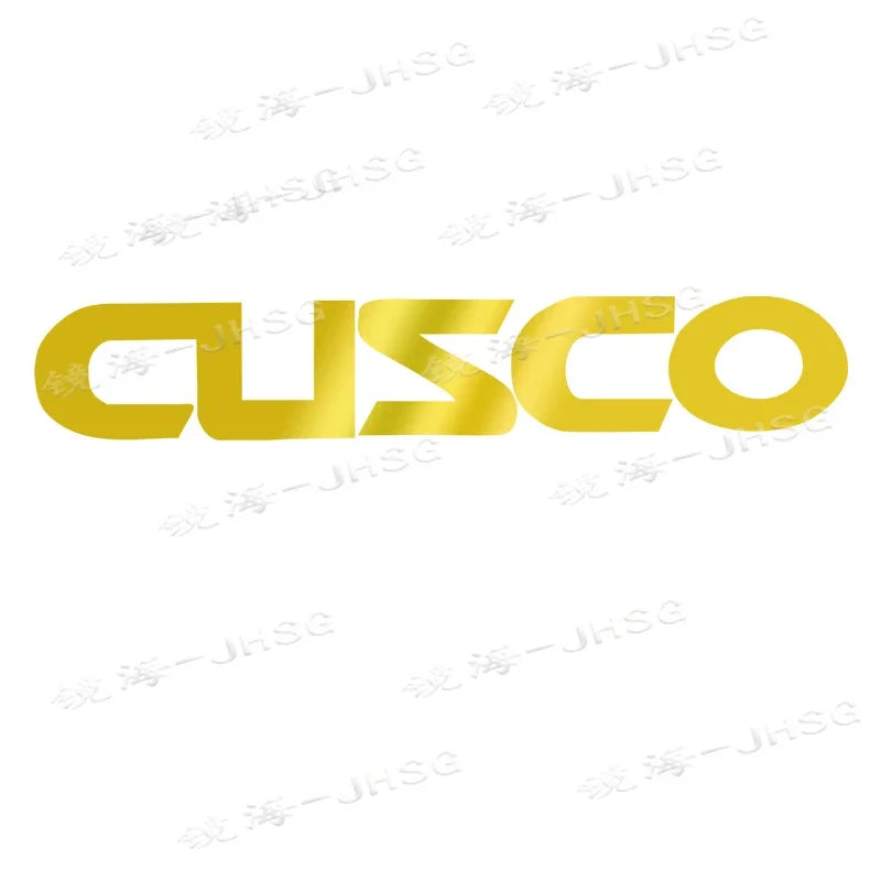 Cusco Car Sticker Waterproof and Scratch Resistant Vinyl Sticker for Cars, Motorcycles, Helmets, Laptops, External Decoration