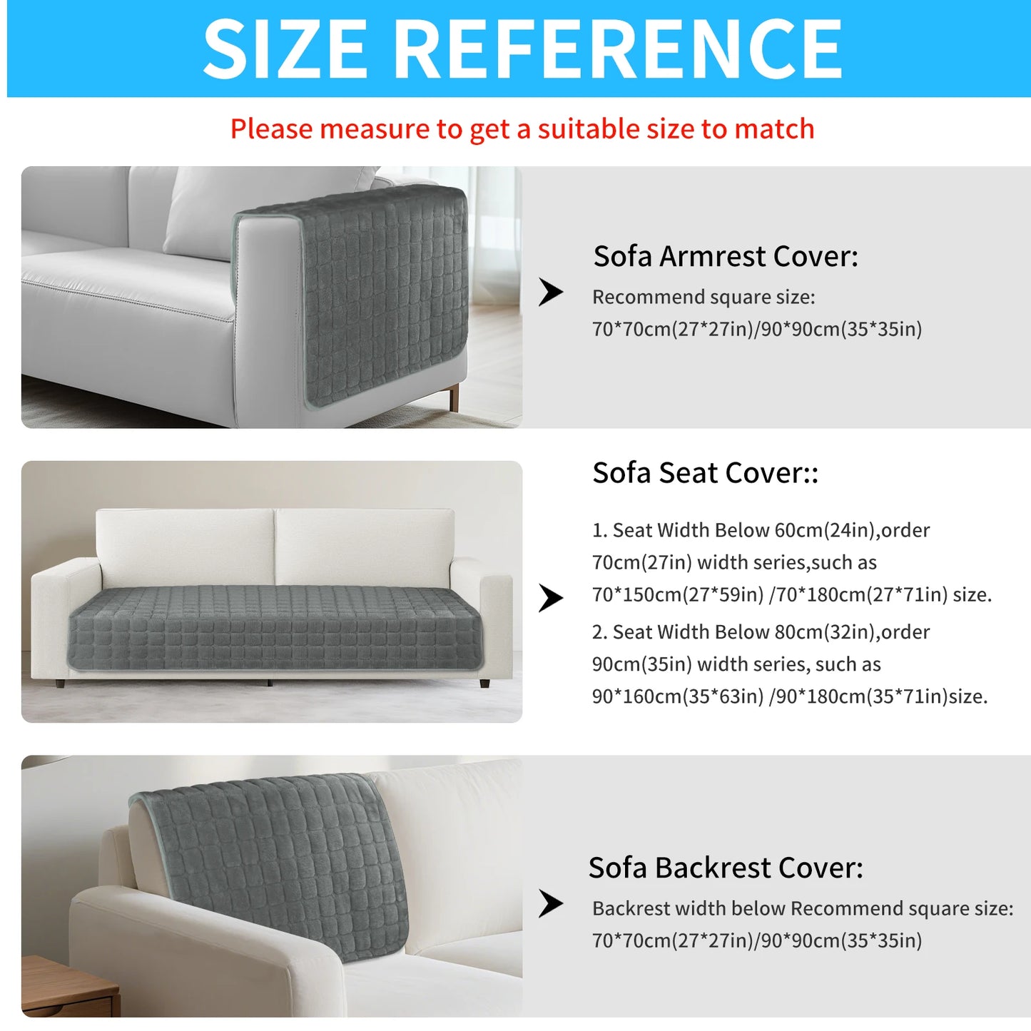 Plush Velvet Non-Slip Sofa Cover for Stylish Living Rooms