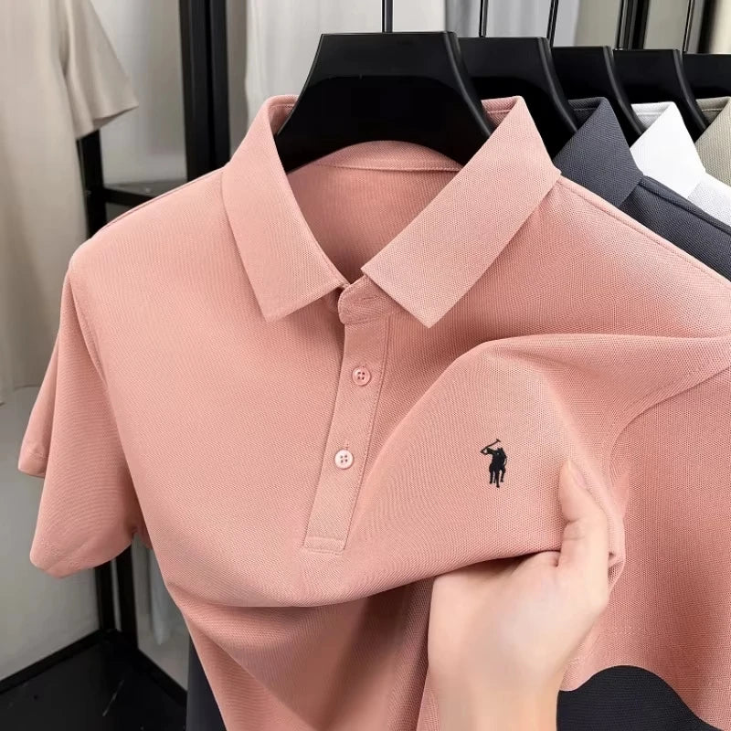 Men's Quick-Dry Polo Shirt — Breathable Summer Business Casual