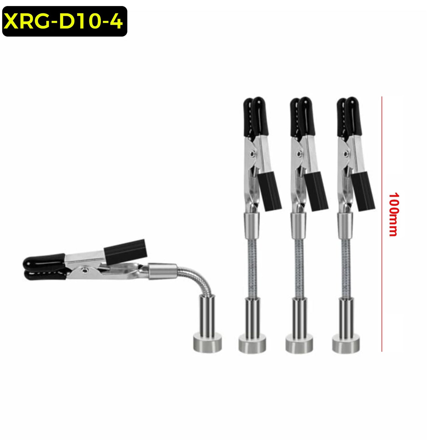 Soldering Helping Hands 4 Magnetic Universal Flexible Arm Welding Assistant PCB Clamp Thir Hand Welding Repair Tools