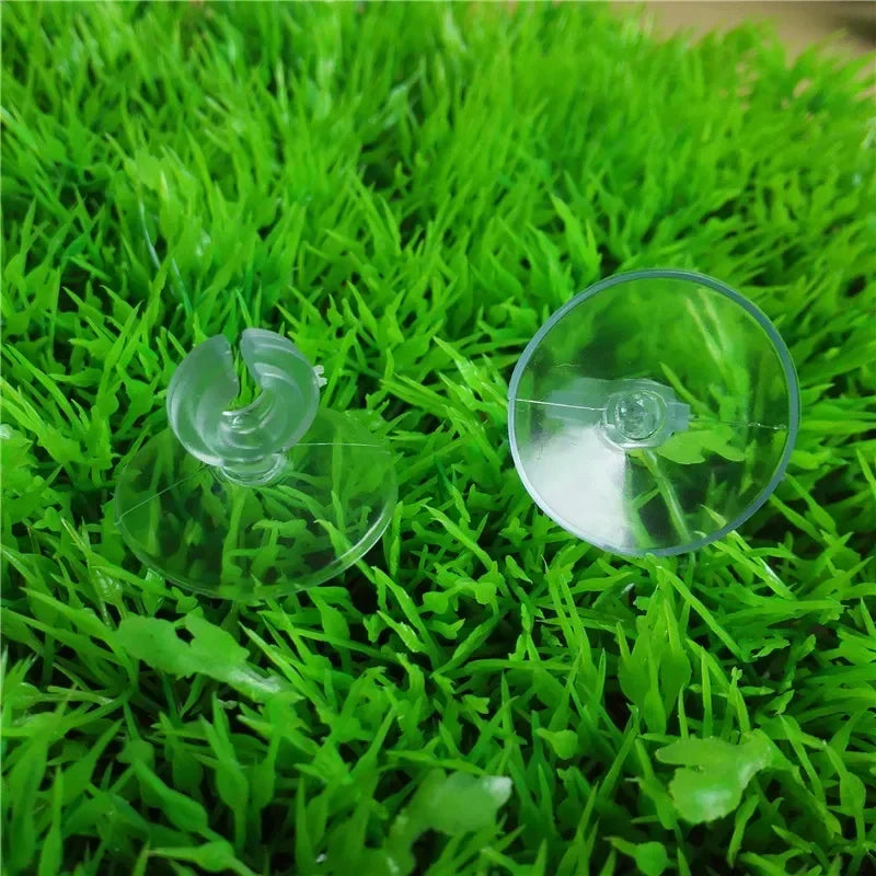 10Pcs/lot 5mm Aquarium Suction Cup Holder Suction Disc Sucker for Fish Tank Pump Airline Tube Aquariums Holders Sucker