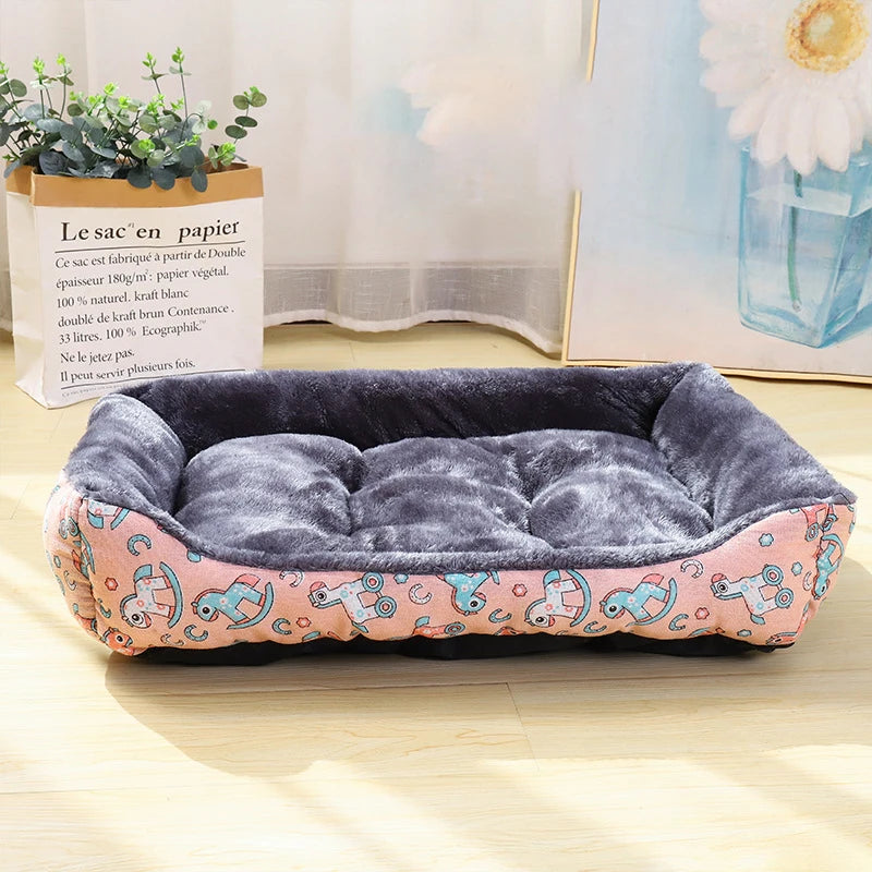 Dog Bed Home Pet Winter Large Supplies Sofa Accessories for Small Dogs Goods Animals Big Accessoires Medium Mat