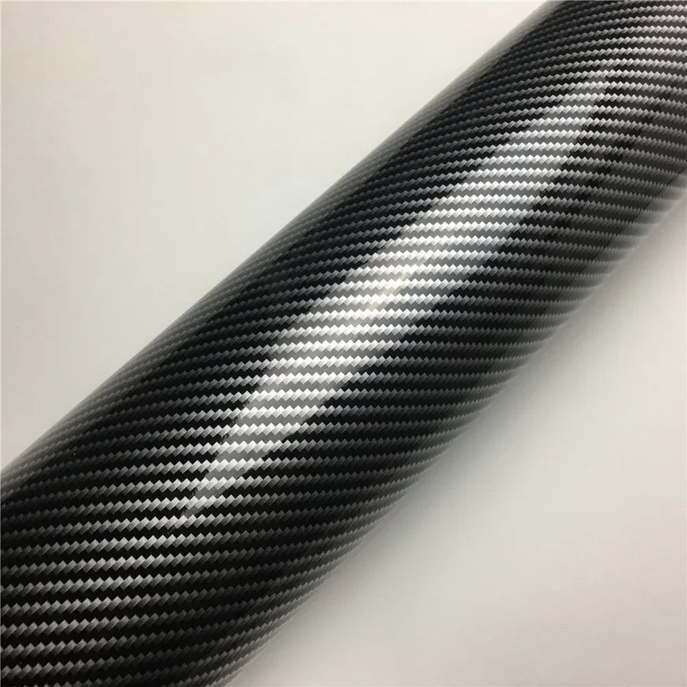 2D 3D 4D 5D 6D Glossy Carbon Fiber Vinyl Car Wrap Film Sheet For Car Sticker Laptop Skin Motorcycle Wrapping