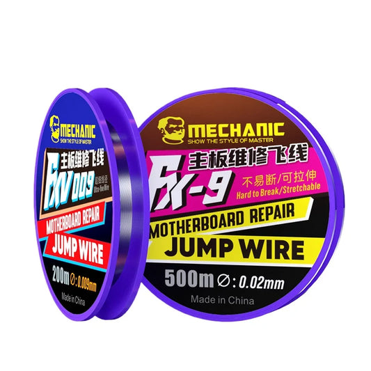 MECHANIC FX-9 FXV009 Motherboard Repair Jumper Wire 200m Fingerprint Flying Line For Phone Motherboard Chip Repair
