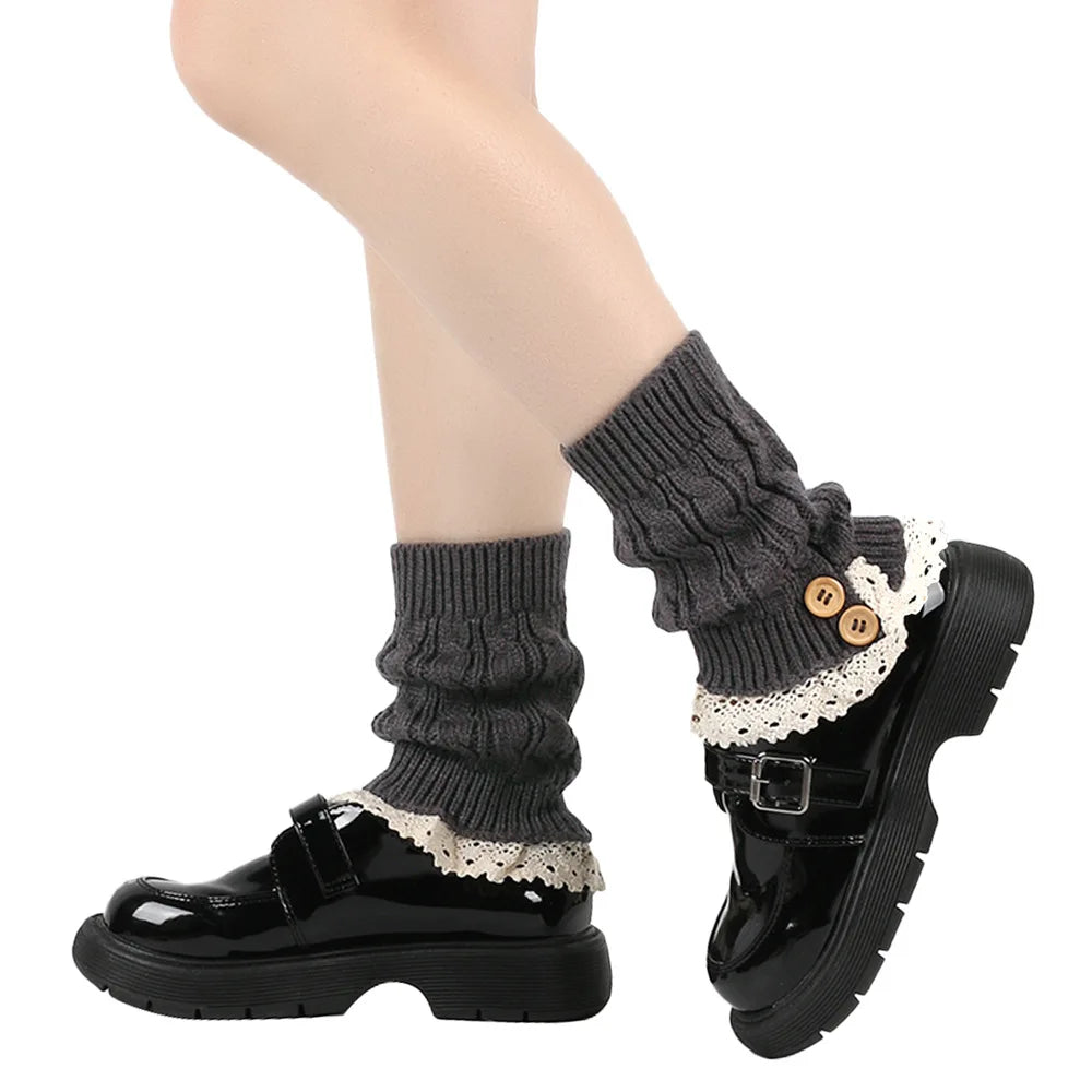 Women's Slouchy Knit Leg Warmers - Stretch Ankle Boot Cuffs - photo 13