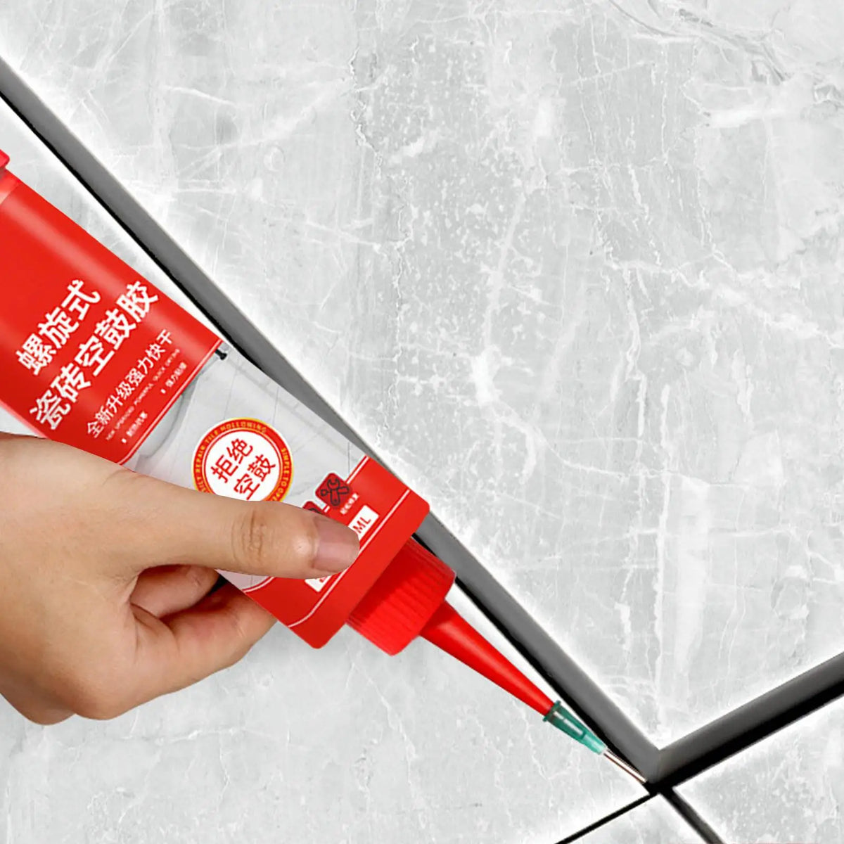 Tile & Marble Floor Grout Repair Adhesive, Waterproof Sealant