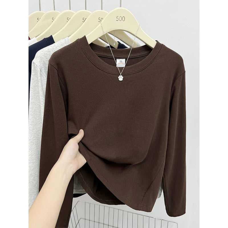 Women's Long Sleeve Base Layer Tee — Crew Neck
