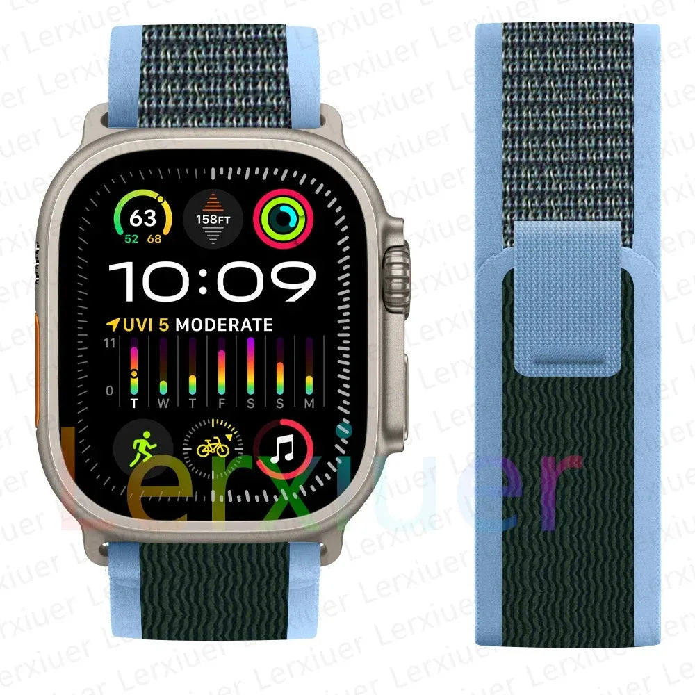trail loop For apple watch ultra 3 2 Band 49mm 44mm 40mm 45mm 41mm 42mm correa bracelet iWatch series 7 se 8 9 10 11 46mm straps
