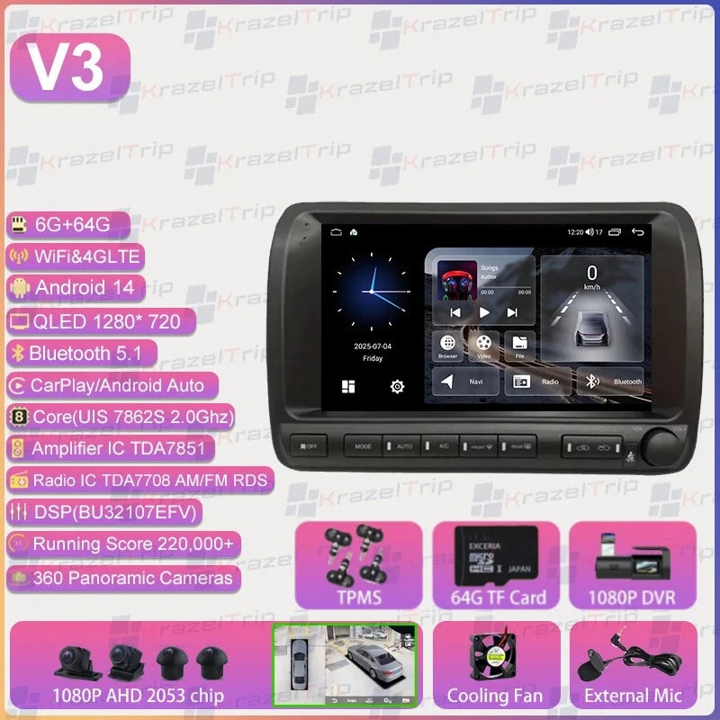 Car Stereo with Apple CarPlay & Android Auto, Compatible with Toyota Crown 11 S170