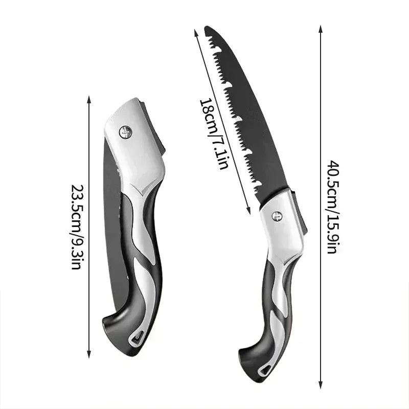 Folding Pruning Saw – Portable Manual Hand Saw for Tree Felling, Branch Trimming & Woodworking