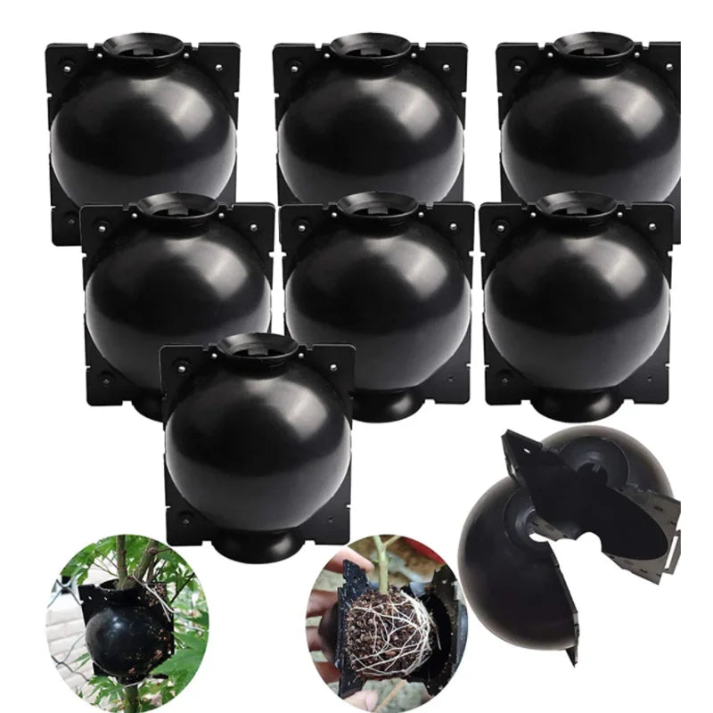 Garden Orchard Plants Grafting Rooting Box Reusable Cutting Garden Rooting Clone Propagation Ball Breeding Equipment for Sapling