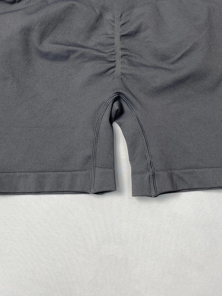 2026 Women's Yoga Shorts High Waisted Fitness Pants Seamless Hip Lifting Ladies Sports Shorts