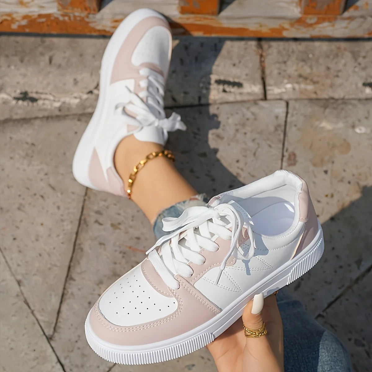 Breathable Walking Sneakers for Women — Lightweight Sport Casual Trainers