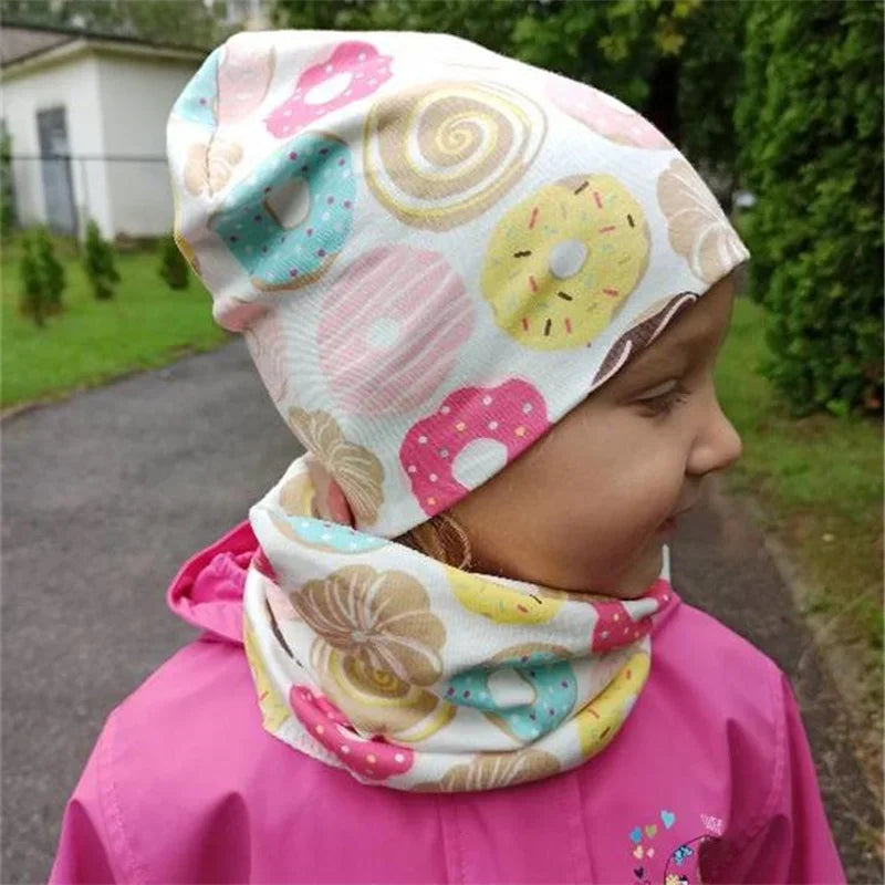 Kids Dinosaur Hat and Scarf Set - Cartoon Beanie with Neck Warmer - photo 3