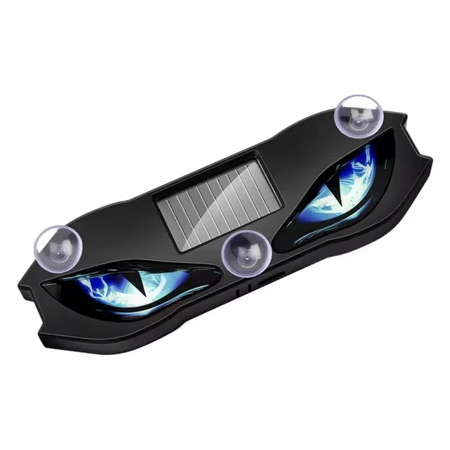 Solar Car Demon Eye Light — Flashing Safety Warning Signal Light