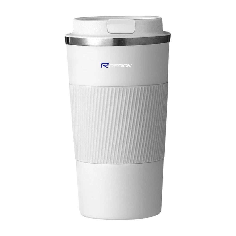 Car Badge Portable Stainless Steel Thermos Mug Coffee Cup Accessories For Volvo RDESIGN V60 XC60 XC60 XC90 XC90 C30 S80 XC40 S80