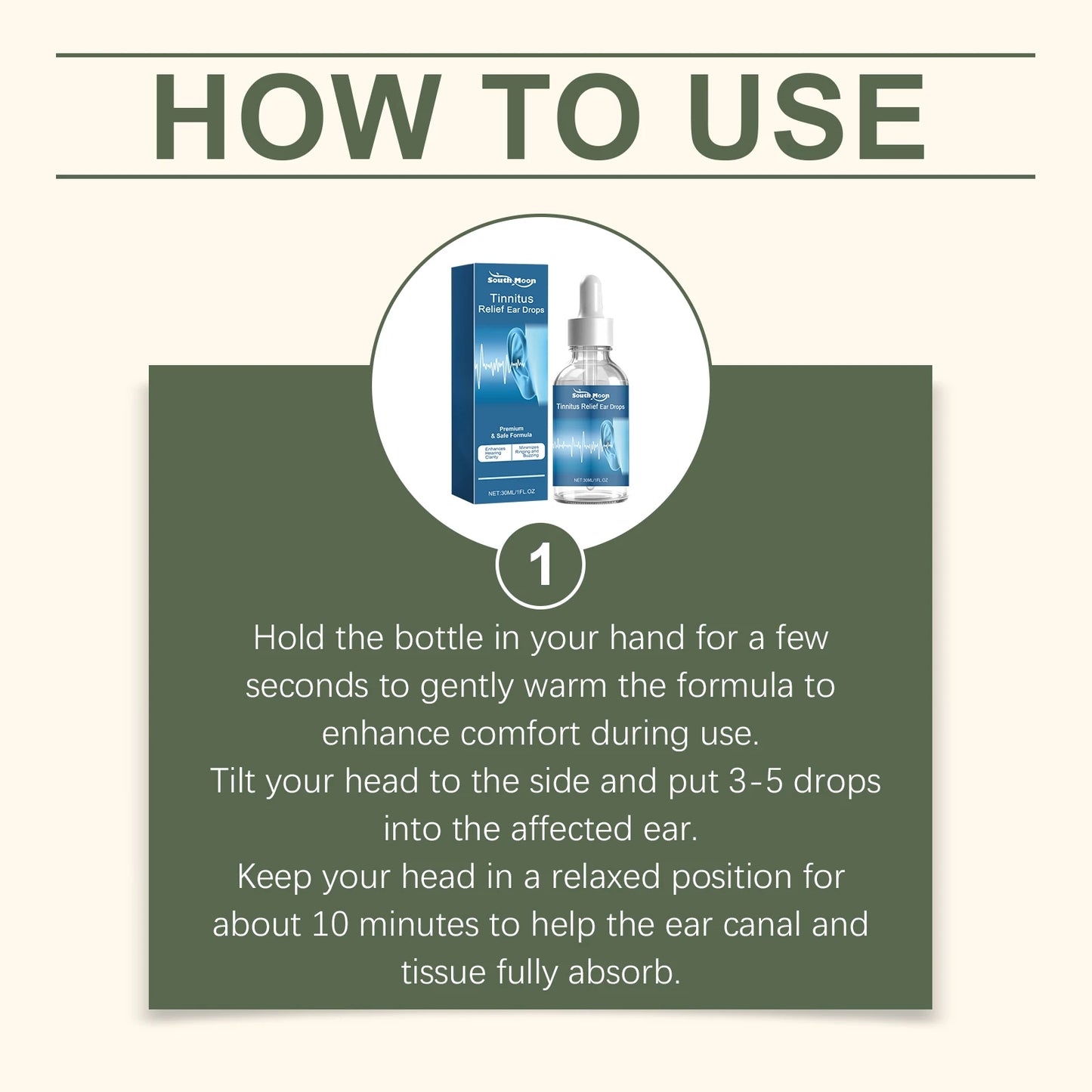 Tinnitus Relief Ear Care Drops Enhance Ear Resistance Relieve Hearing Loss Daily Gentle Comfortable Ear Care Drops