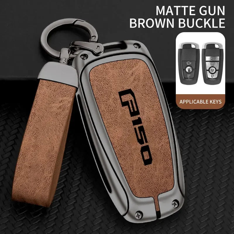 Zinc Alloy Remote Key Fob Cover for Ford F-150 / Raptor