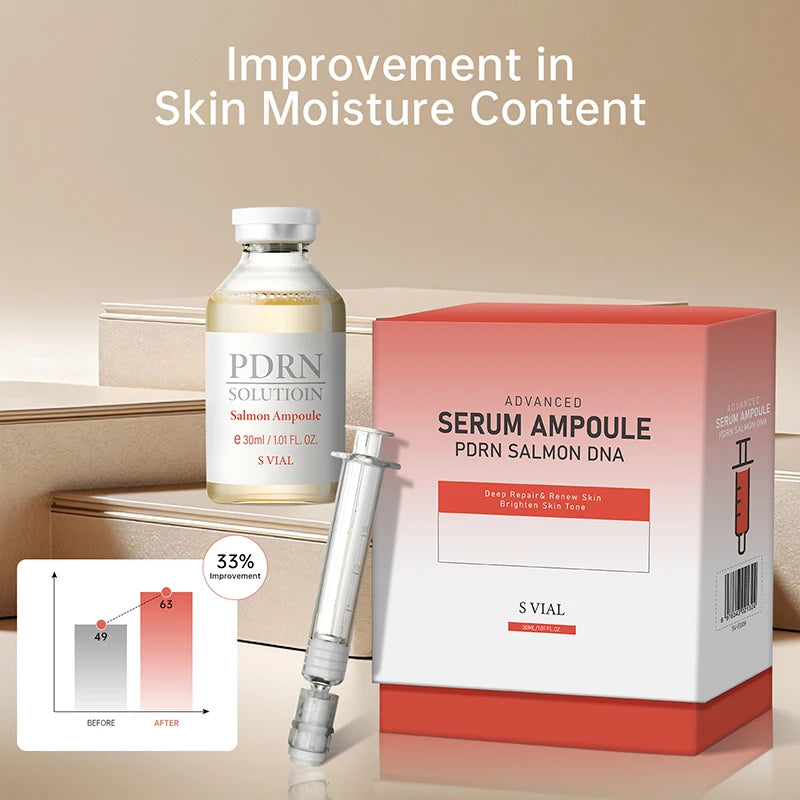 PDRN Salmon DNA Serum Ampoule — Brightening Firming Essence