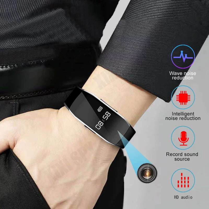 Mini Wearable Watch Camera — 1080P Video & Voice Recorder