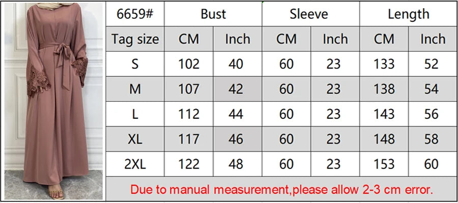 Ramadan Lace Abaya Dubai Luxury Muslim Women Maxi Dress Kebaya Caftan Marocain Femme Modest Robe Islam Clothing Kaftan Vestido