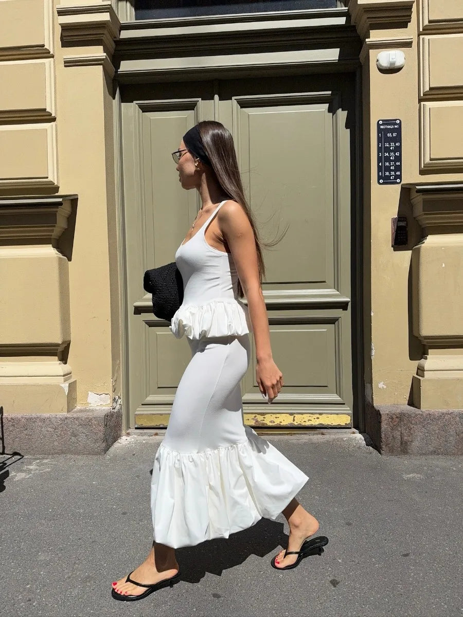 Hirsionsan Sexy Cotton Vest Women 2026 Summer Slim Sleeveness Tank Y2k Crop Tops for Girl Outfits Bud Stitched Female Clothes