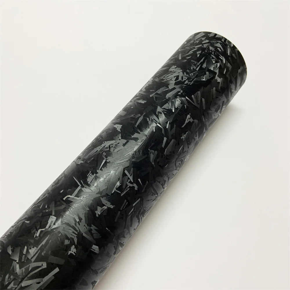 Forged Carbon Fiber Car Wrap — Hex &amp; Cosmic Diamond Vinyl Film