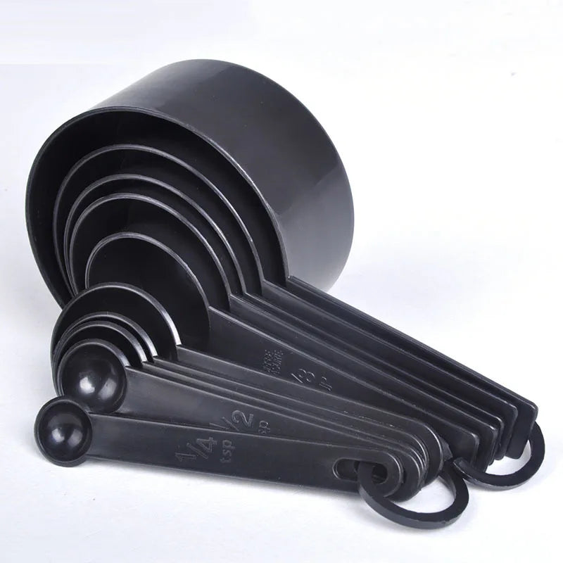 Plastic Measuring Spoon & Cup Set - Baking Scoops, 5 or 10 Pcs - photo 3