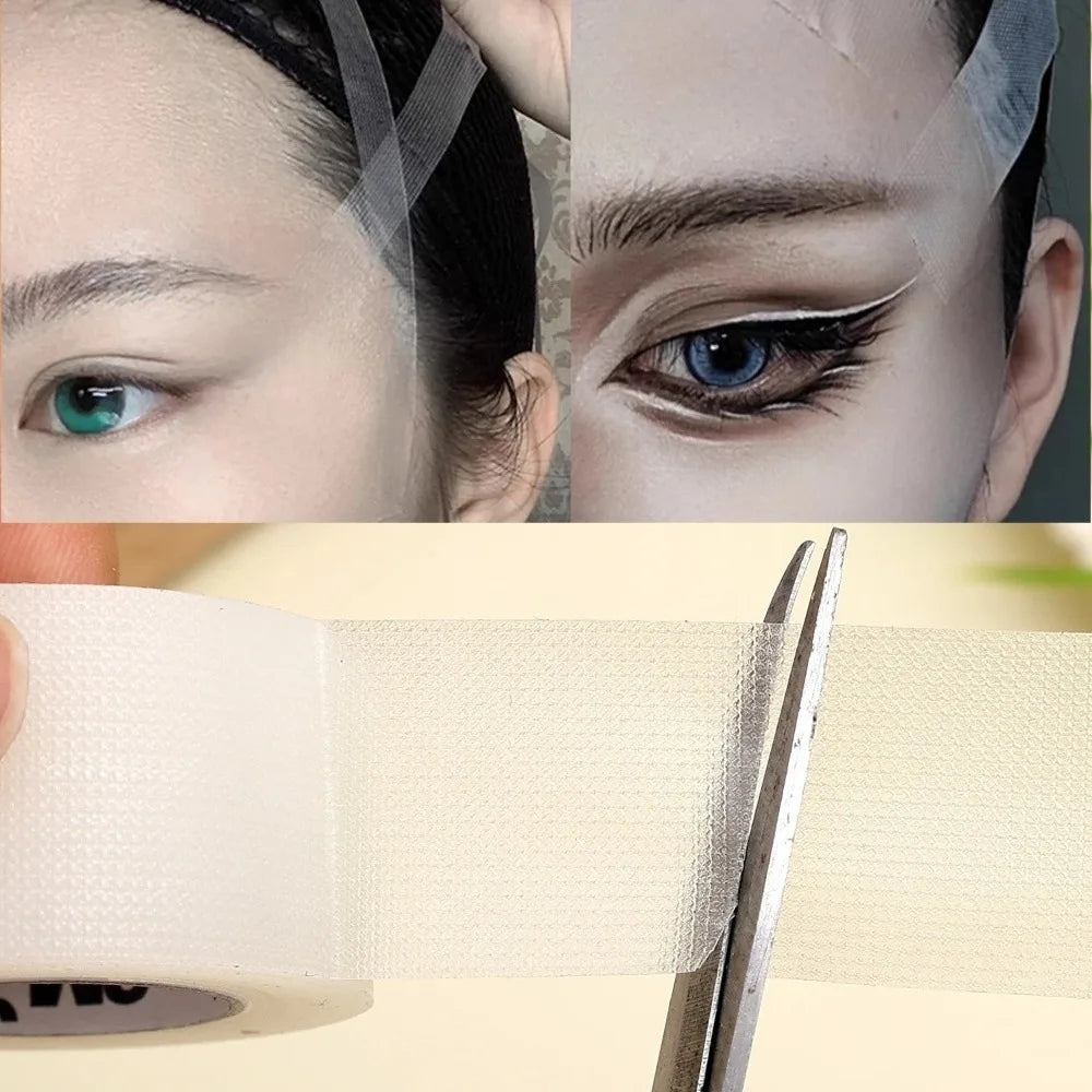 New 8M/Roll PE Facial Tape Professional Lift Wrinkles Cosplay Makeup Tape Transparent Beauty Makeup Tool V-Line Face Lift Tape