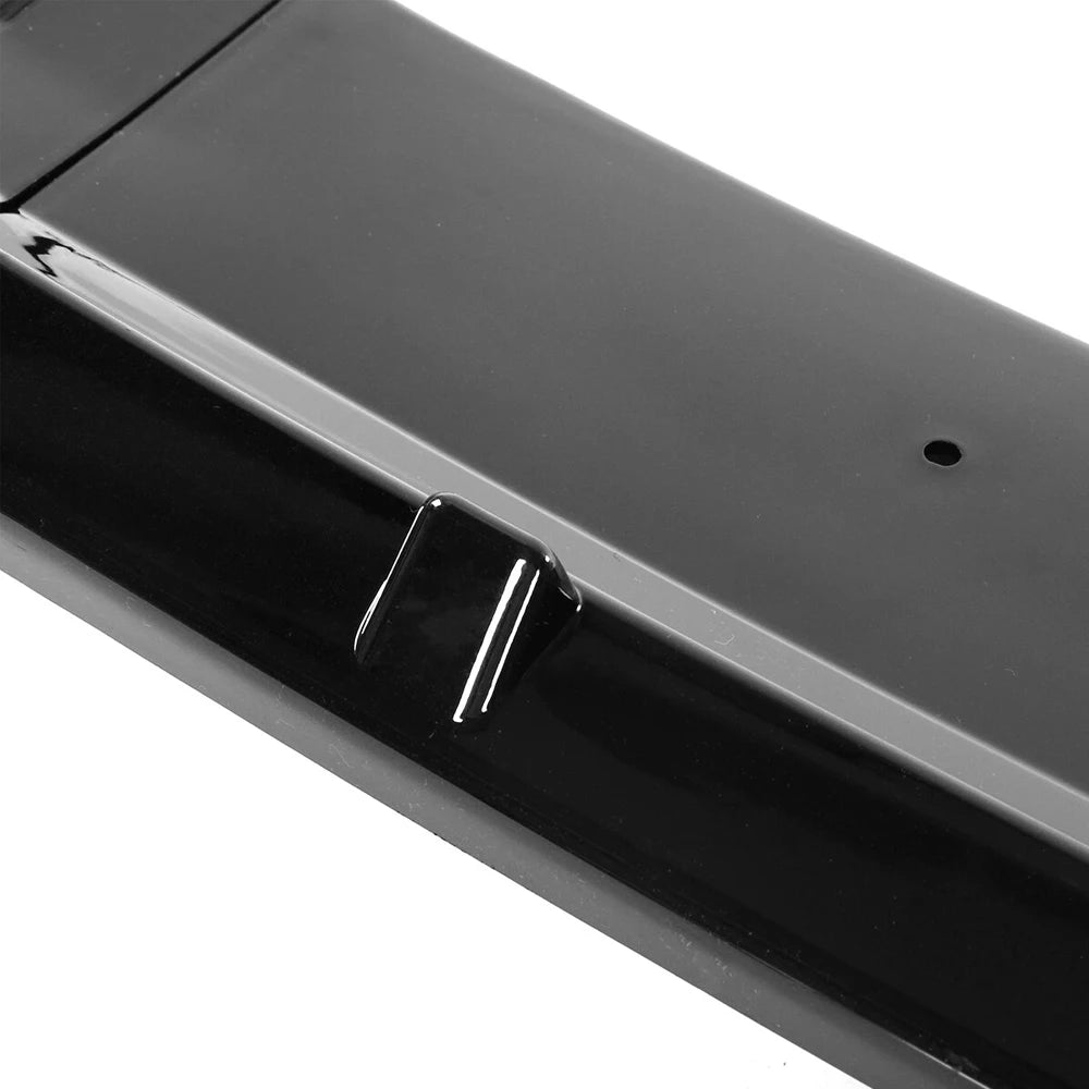 1 Set Car Front Bumper Three-Section Lip Splitter Spoiler Durable Gloss Black For Golf MK7 MK7.5 GTI R GTD ALL Models 2026-2026