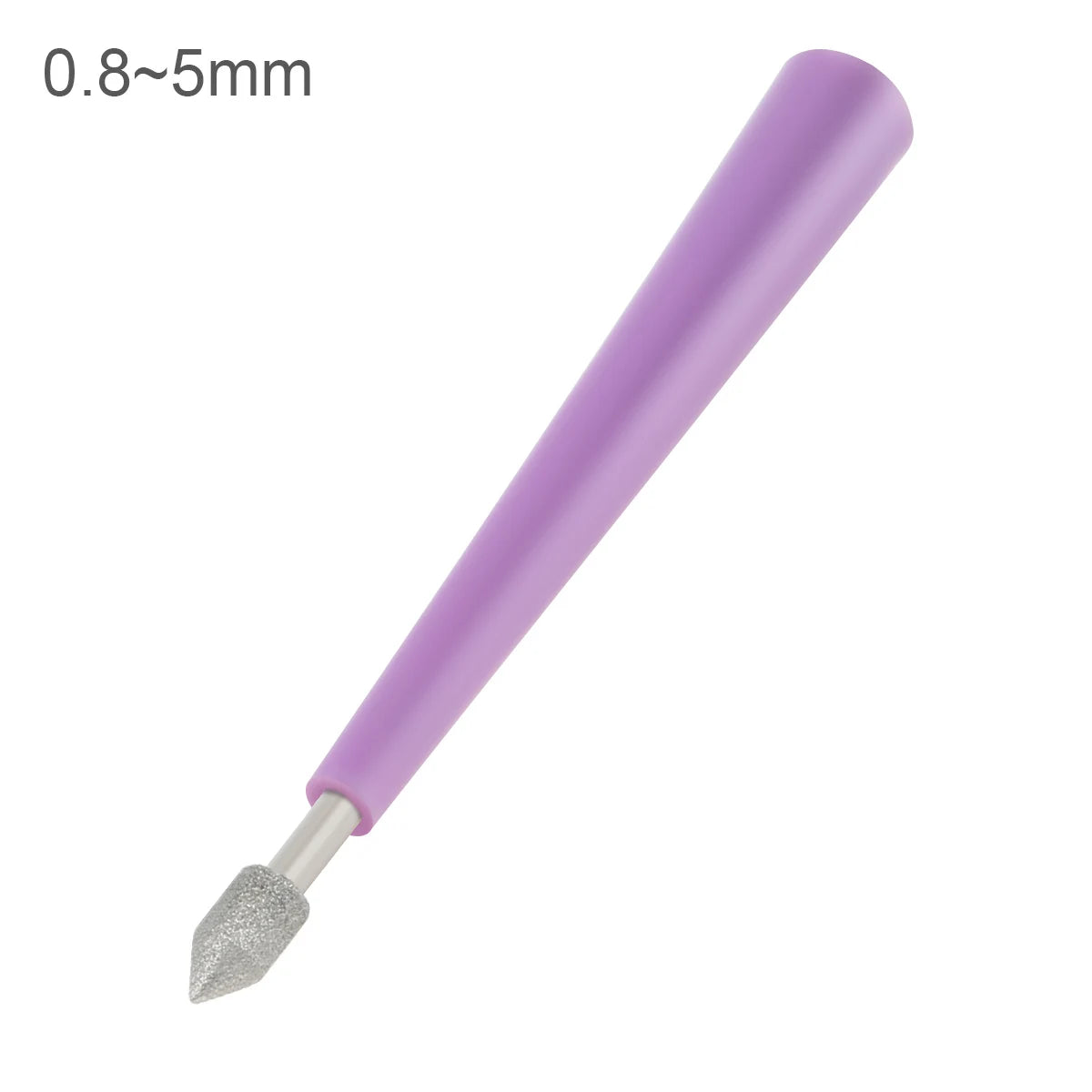 1/4 Pcs Needle Files Set Diamond Tipped Pearl Bead Reamer Burr Beading for DIY Jewelry Making ABS Handle Beading Hole Hand Tools