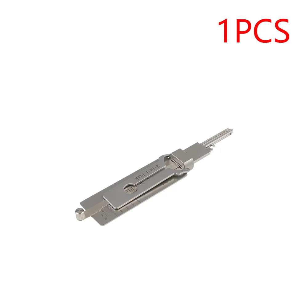 Lockpicking Lock Decoder Pick Locksmith Tools For lock embryo/double straight groove/positive S groove Maintenance Repair Tools