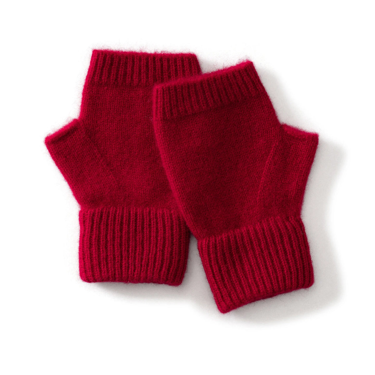 Knit Fingerless Gloves - Half Finger Winter Mittens and Arm Warmers - photo 10