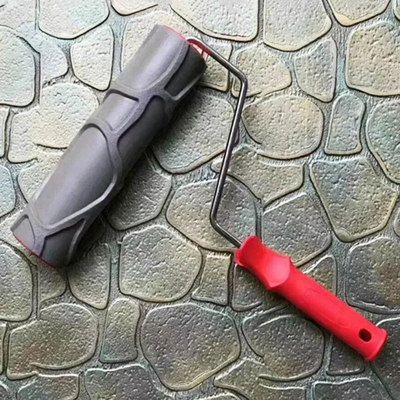 Brick Pattern Embossing Paint Roller, 10 Inch