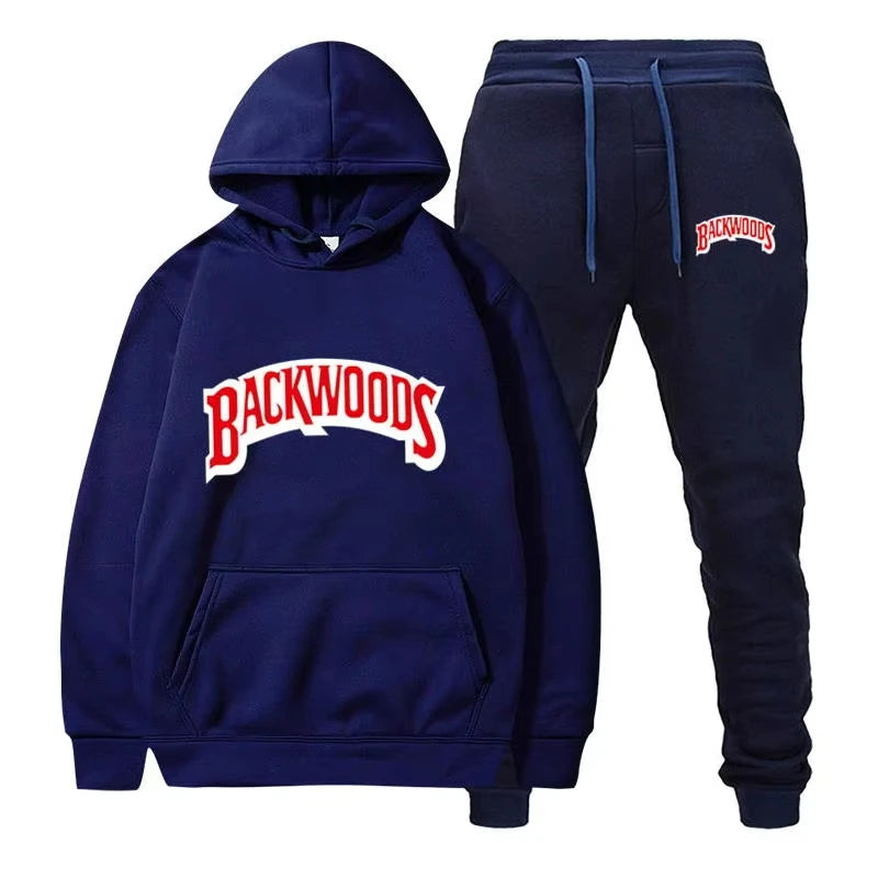 Men's Fleece Hoodie & Jogger Set - Winter Tracksuit - photo 6