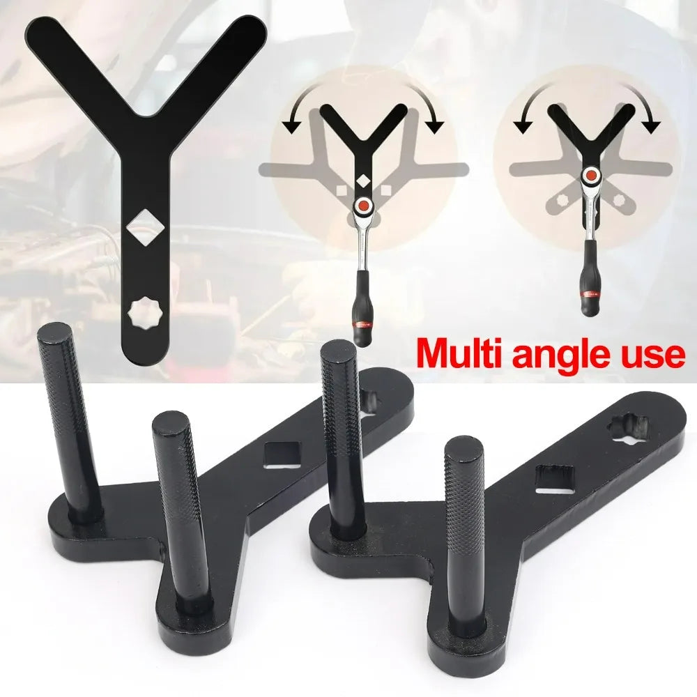 Car Lower Control Arm Disassembly Tool Manganese Steel Ball Joint Separator Leverage Drive Shaft Separation 1/2" Drive Adapter