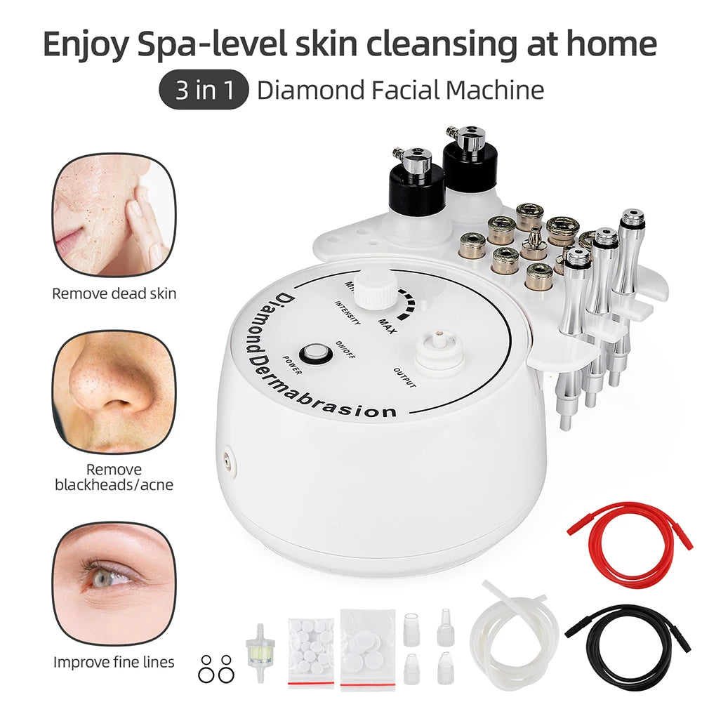 Diamond Microdermabrasion Facial Deep Cleansing Machine