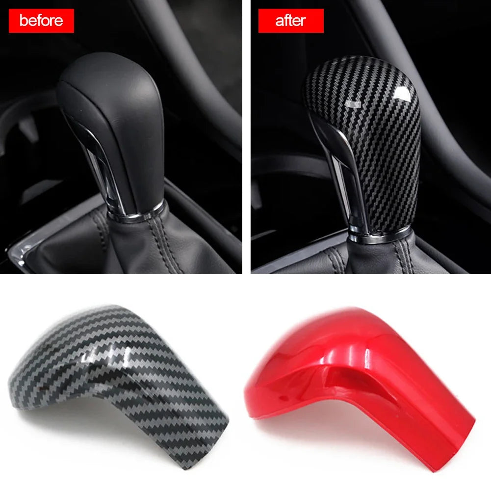 Car Gear Lever Shift Knob Cover Trim ABS Decoration For Toyota Corolla 2019 2020