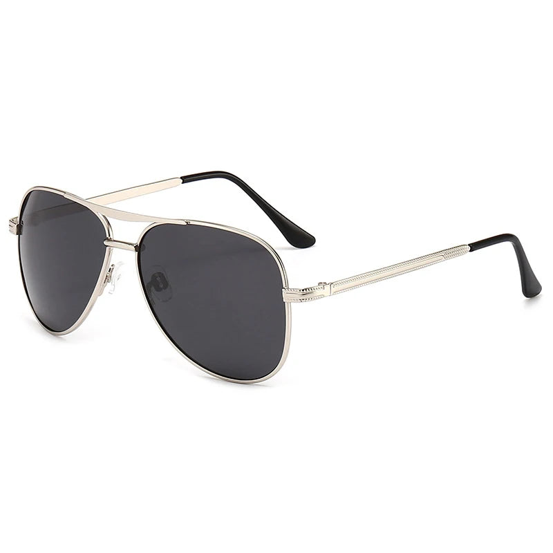 Double Bridge Polarized Aviator Sunglasses — Unisex UV400