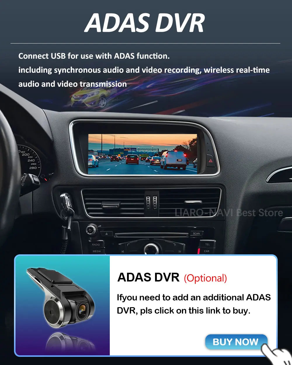 Android 16 for Audi Q5 2026 - 2026 HD Screen Car Radio Video Multimedia Player 8.8 inch BT 4G Carplay DSP Stereo WiFi Auto Tools