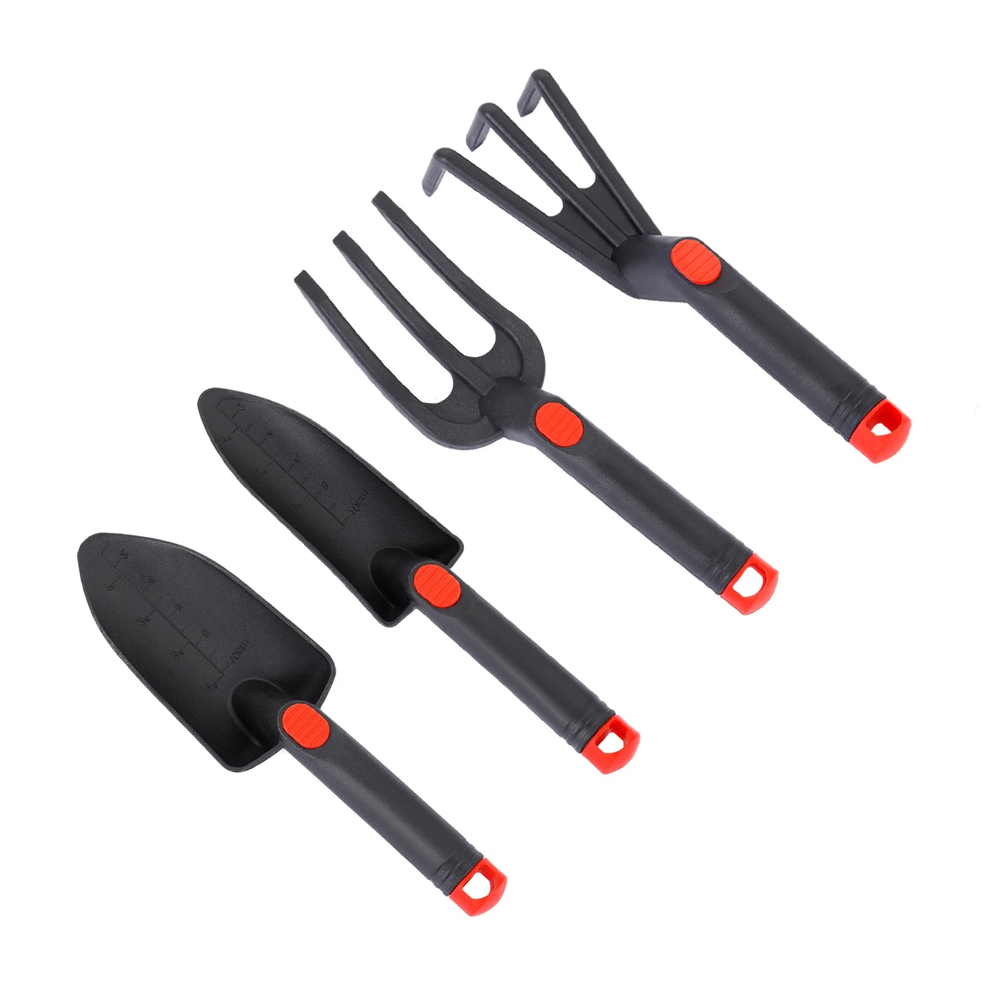 3-Piece Mini Garden Tool Set – Shovel, Rake & Spade for Potted Plants, Weeding & Fertilizing