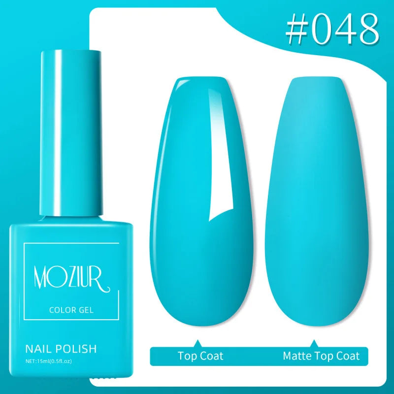 Colorful Hot Sale Uv Gel Nail Polish Set Soak Off Gel Nail Polish 15ml Professional Nail Gel Polishes