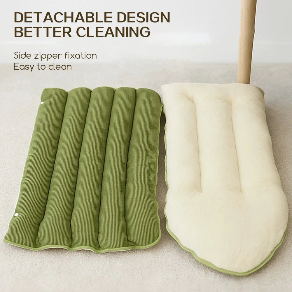 Winter Plush Cat Cave Bed - Thick Warm Kitten House - photo 6