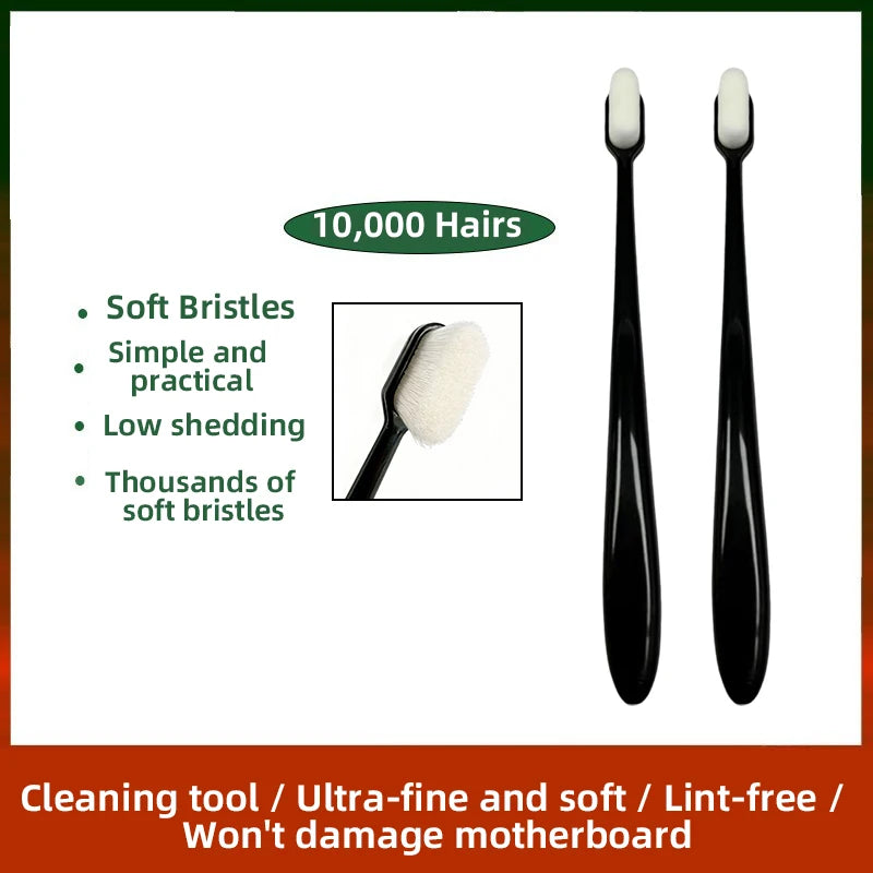 Mr.Yang Circuit Board Cleaning Brush Fiber Tool For Mainboard IC Dust Removal Phone Electric Repair Kit